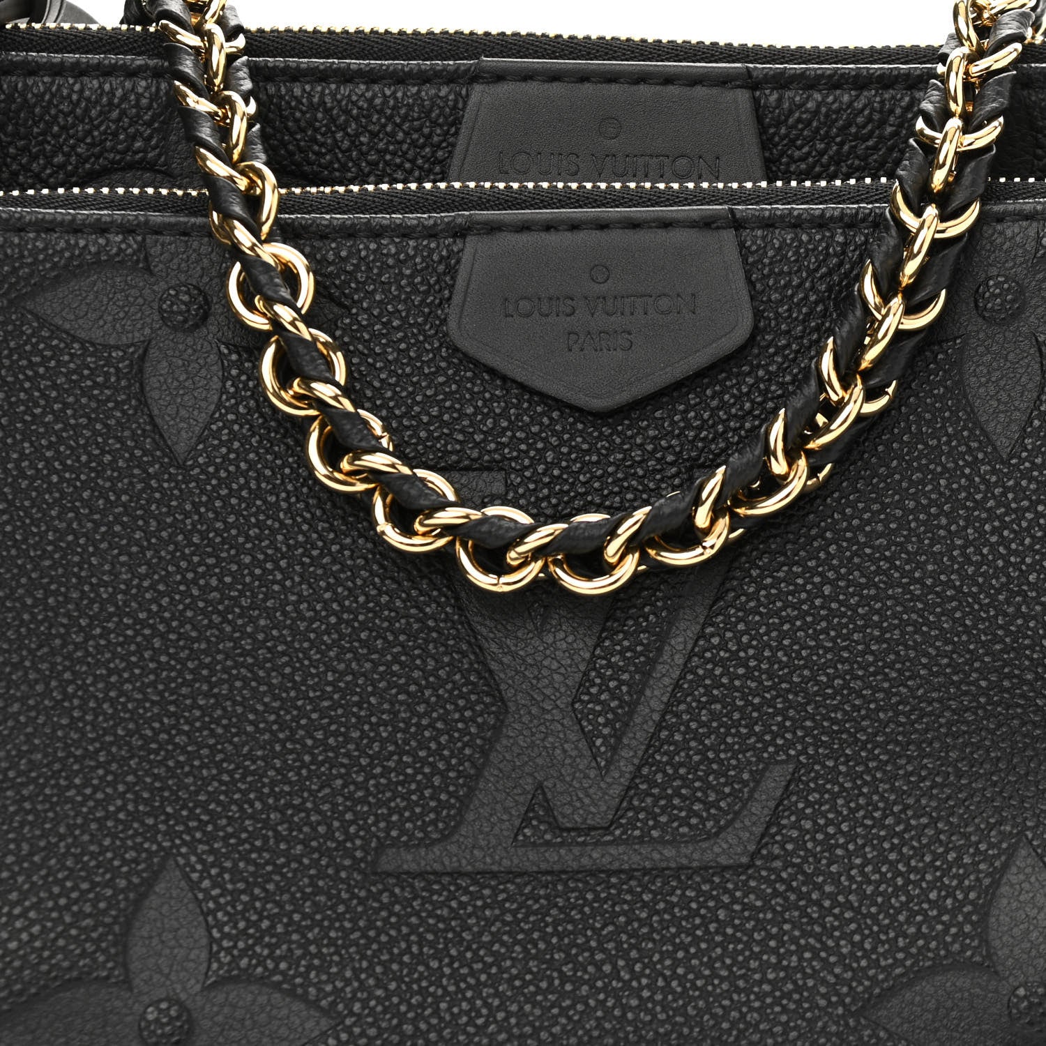 Louis Vuitton Empreinte Monogram Giant Multi Pochette Accessories Black 9 of 12