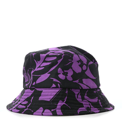 Chanel Canvas CC Cloche Hat S Purple Black 3 of 8