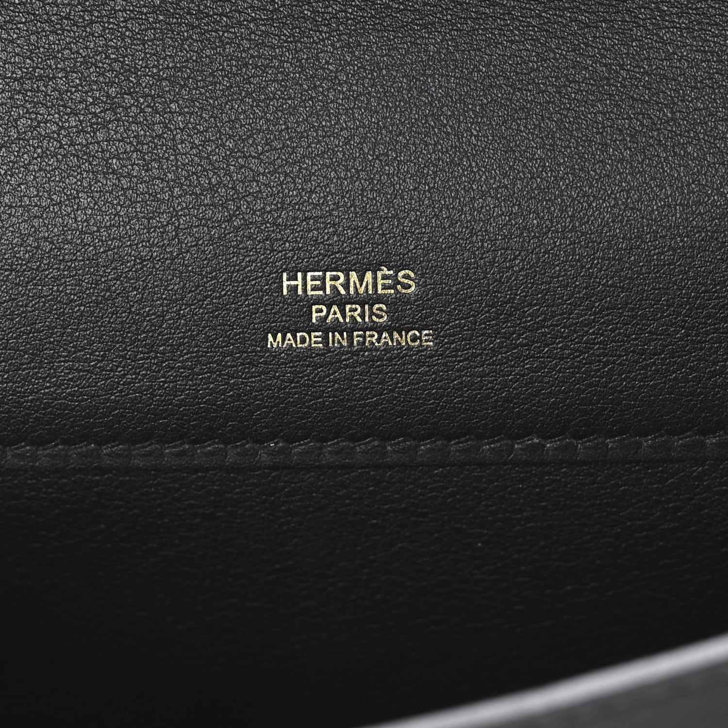 Hermes Swift Kelly Cut Clutch Pochette Black 6 of 8
