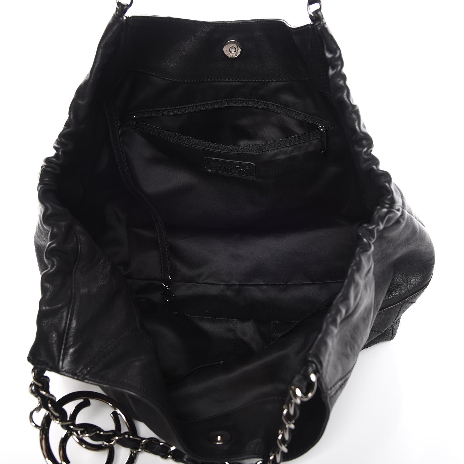 Chanel Calfskin Baby Coco Cabas Black 5 of 11
