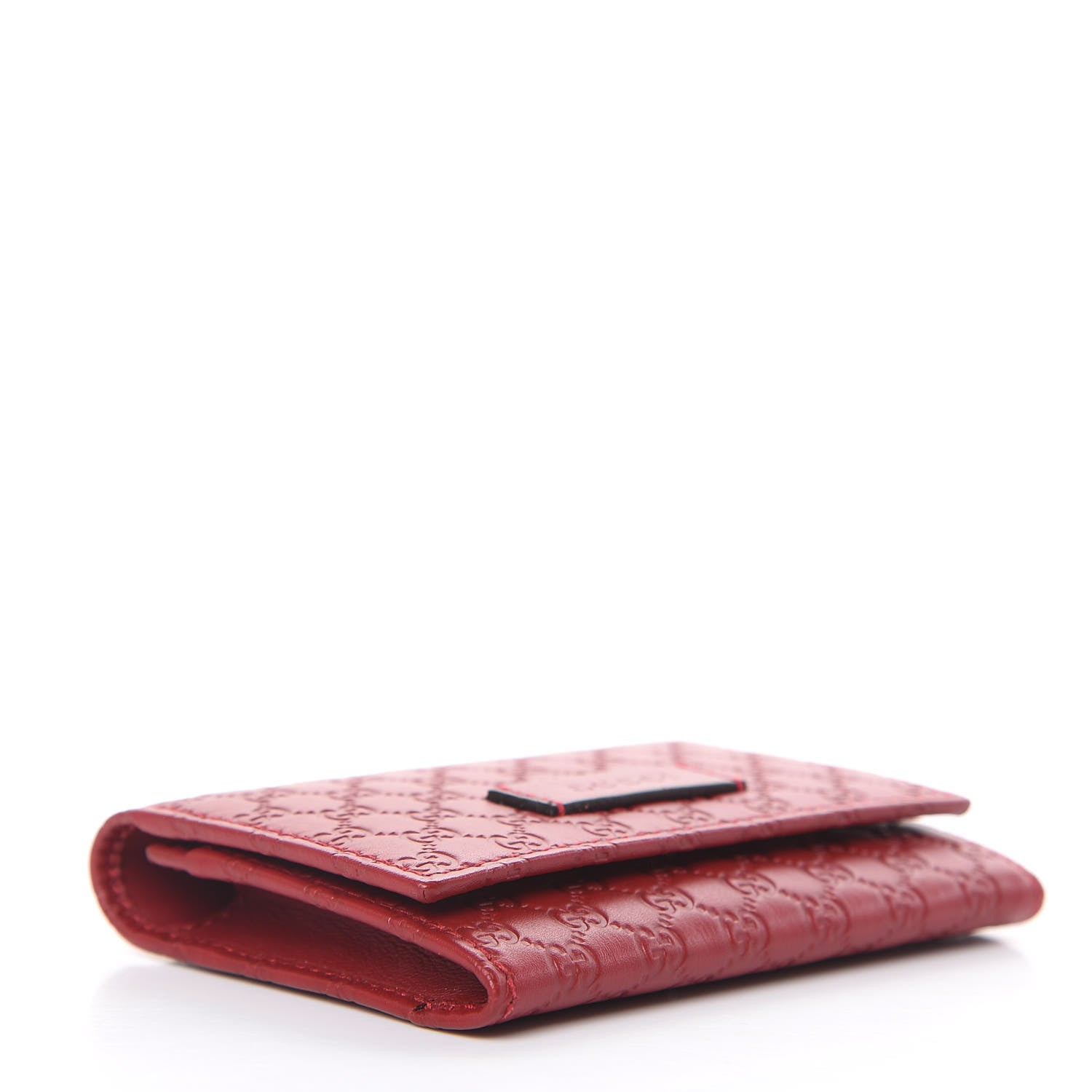 Gucci Microguccissima Card Case Hibiscus Red 4 of 7