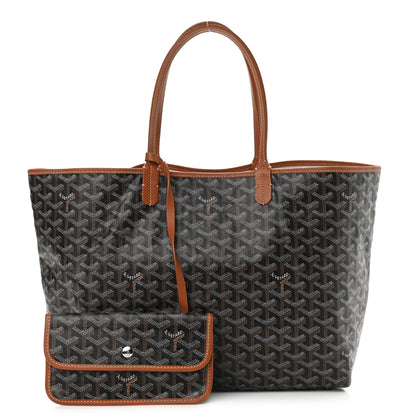 Goyard Goyardine Saint Louis PM Black Gold 1 of 15