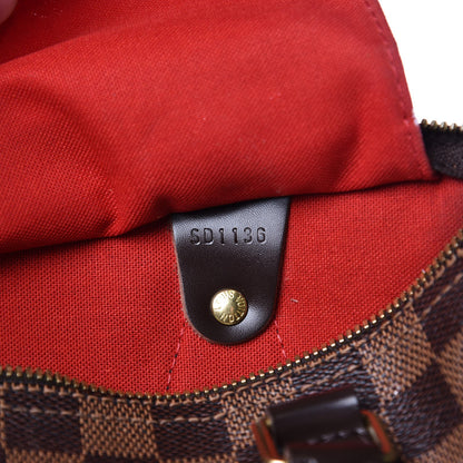 Louis Vuitton Damier Ebene Speedy Bandouliere 30 7 of 18