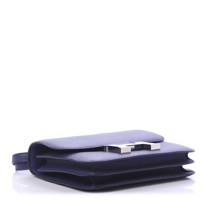 Hermes Evercolor Constance 18 Bleu Encre 4 of 17