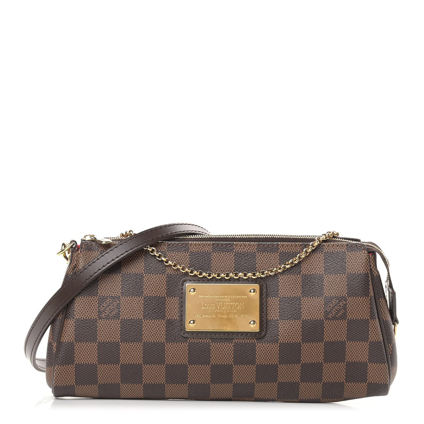 Damier Ebene Eva Clutch