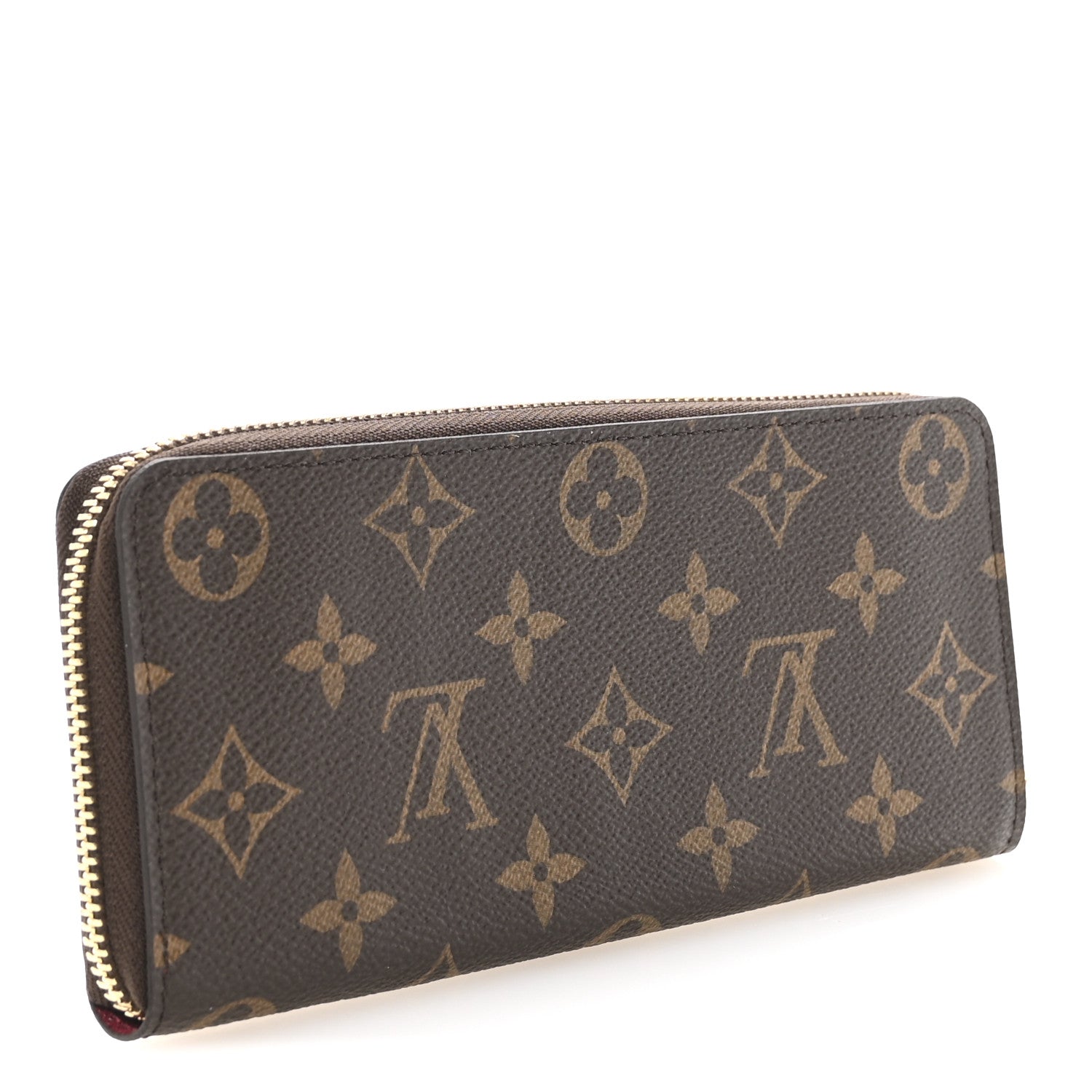 Louis Vuitton Monogram Clemence Wallet Fuchsia 3 of 7