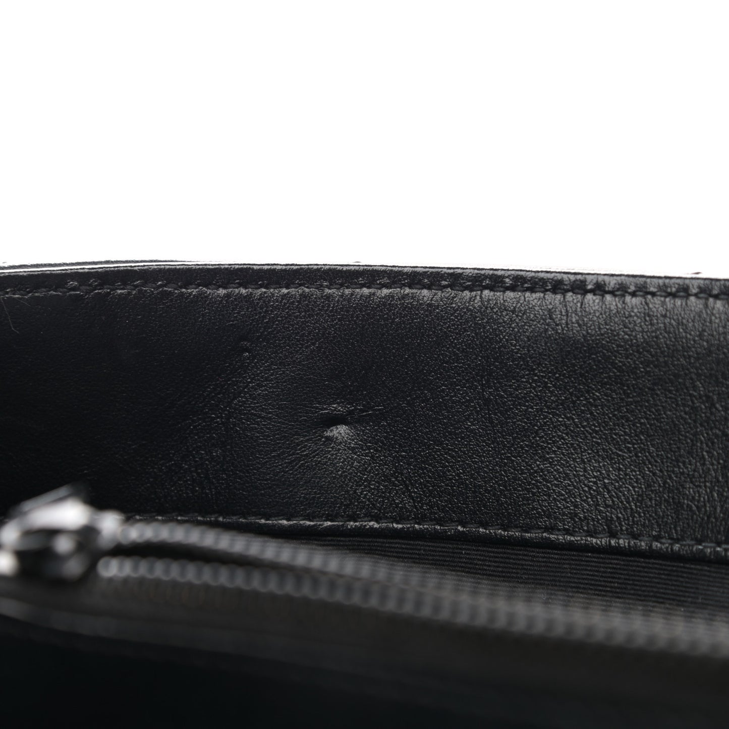 Calfskin Y Quilted Monogram Medium Loulou Chain Satchel Black