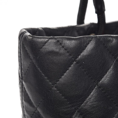 Chanel Calfskin Quilted Medium Cambon Tote Black 15 of 16