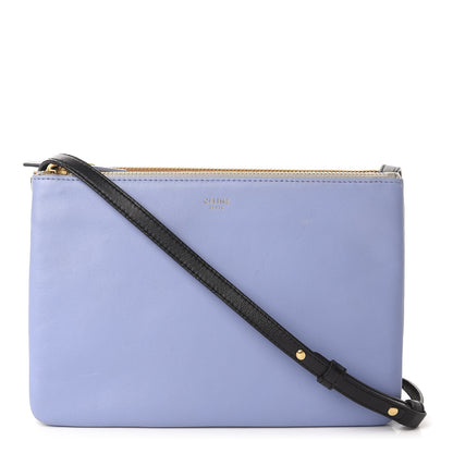 Celine Lambskin Small Multicolor Trio Crossbody Bag Porcelain 1 of 10