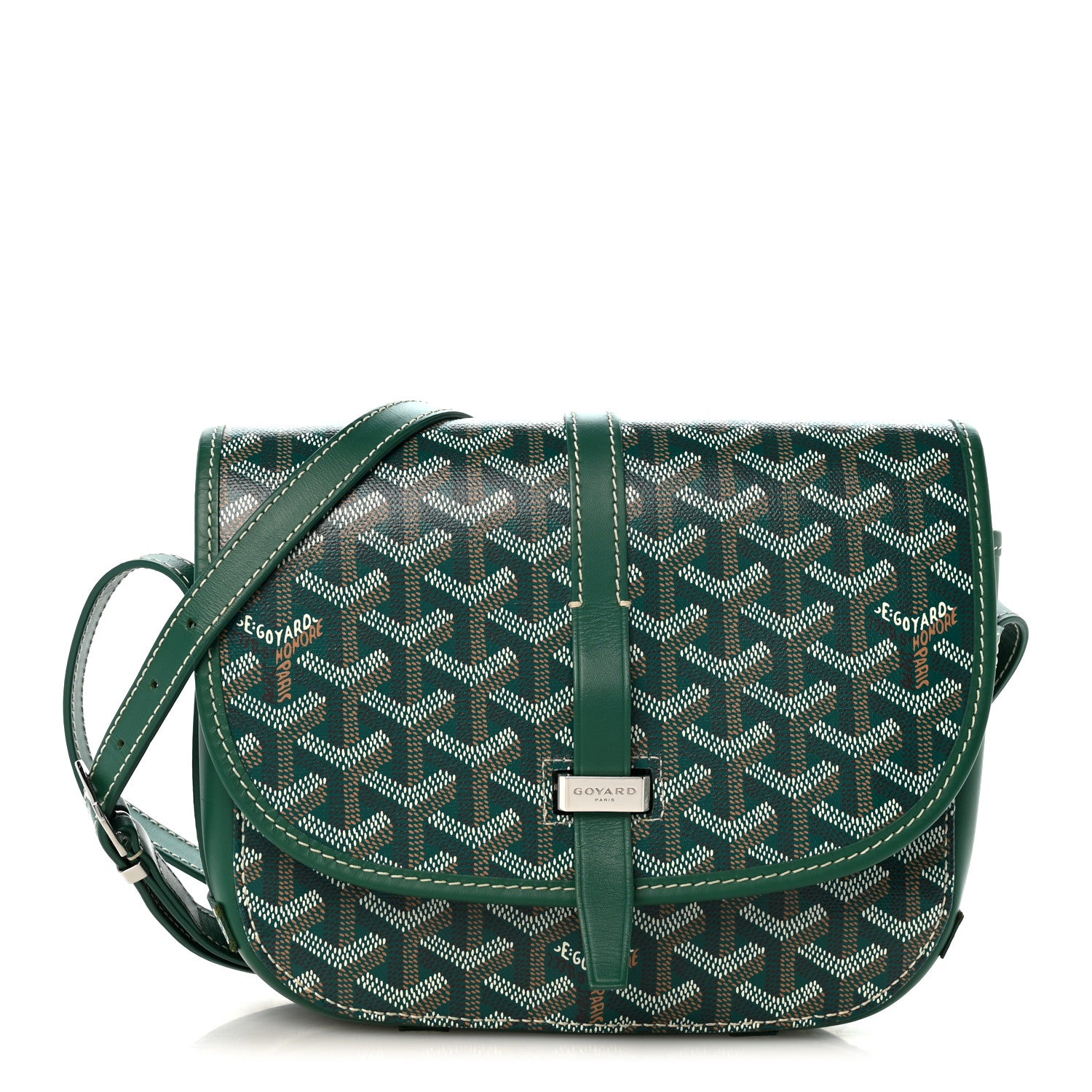 Goyard Goyardine Belvedere II PM Messenger Bag Green 1 of 13