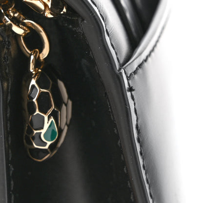 Bulgari Calfskin Serpenti Forever Crossbody Bag Black 12 of 13