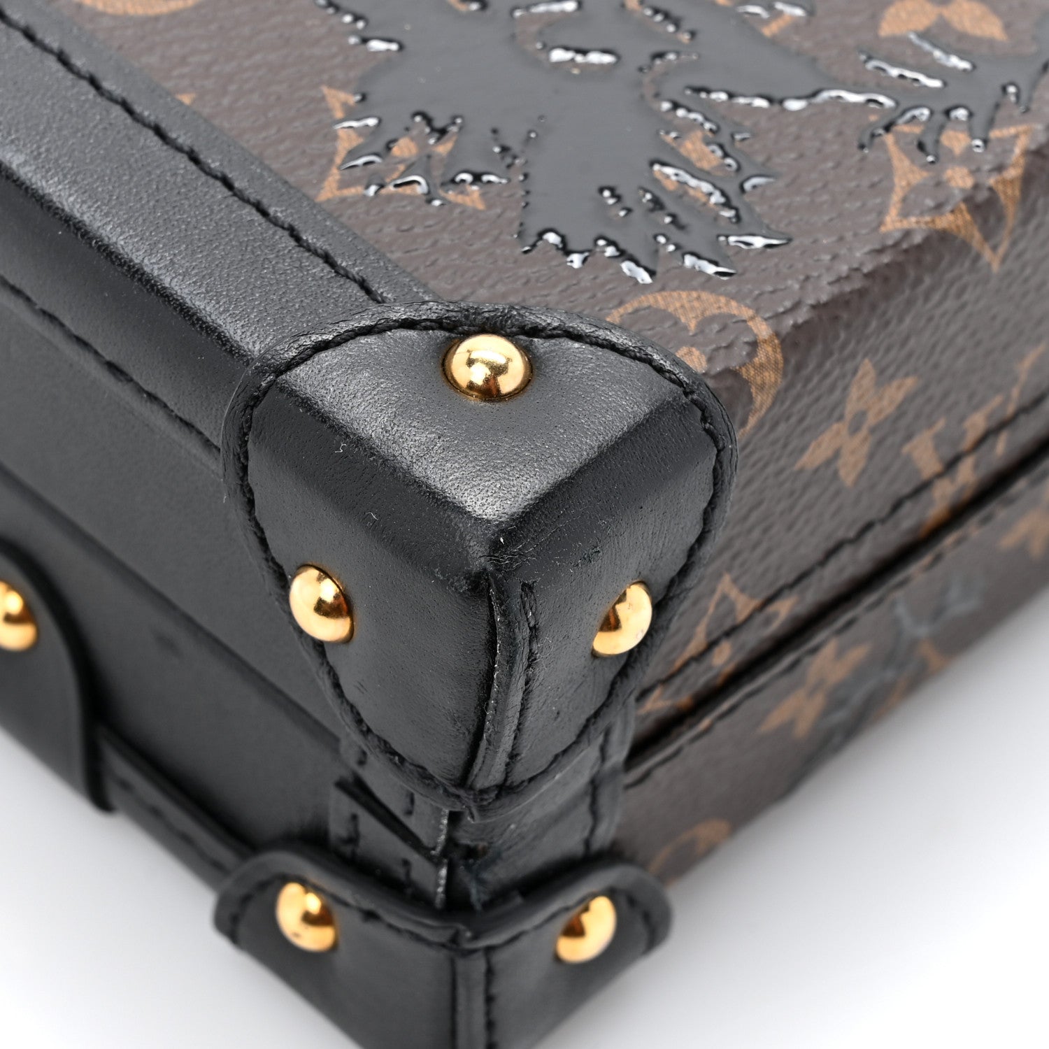 Louis Vuitton LOUIS VUITTON Monogram Blossom Petite Malle Black 13 of 13