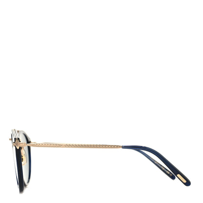 Oliver Peoples Acetate Remick Round Sunglasses Black 3 of 9