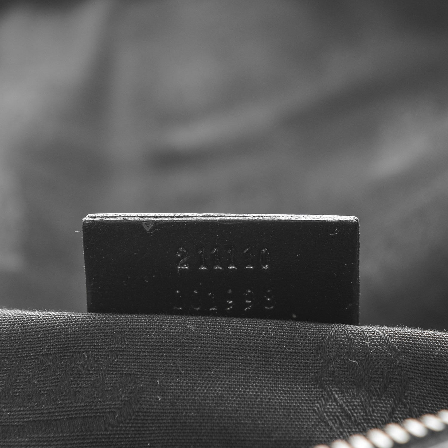 Gucci Imprime Monogram Belt Bag Black 7 of 7