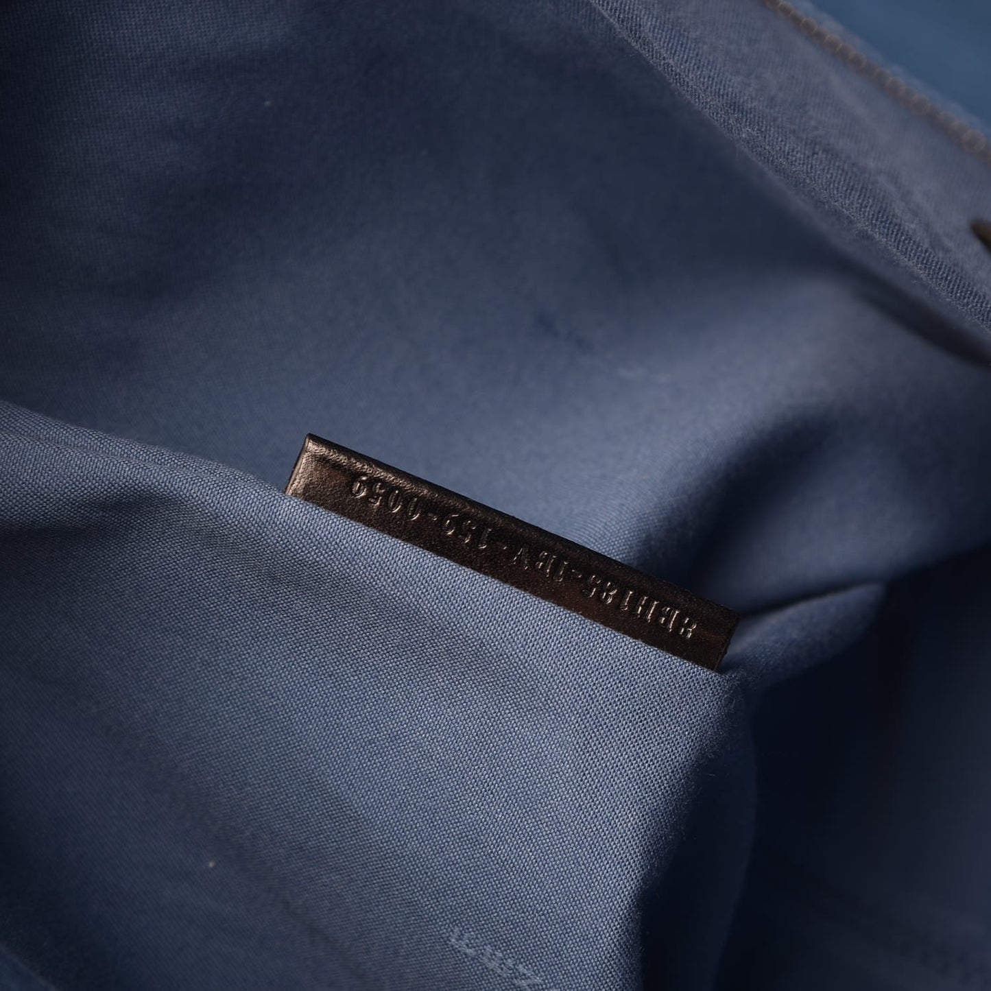 Vitello Elite Cuoio Monster Buggies Medium Roll Tote Black Multicolor Blue Cobalto