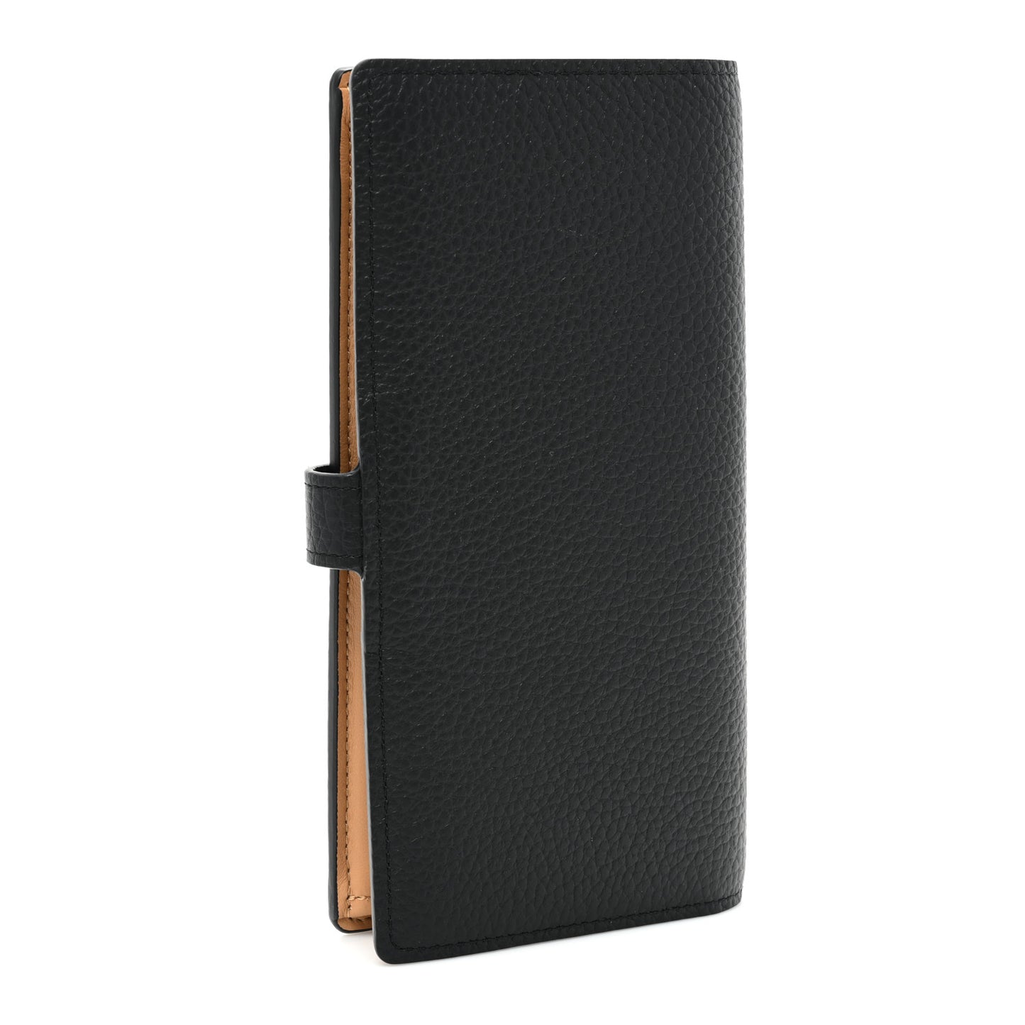 Taurillon LV Vertical Capucines Wallet Black Arizona