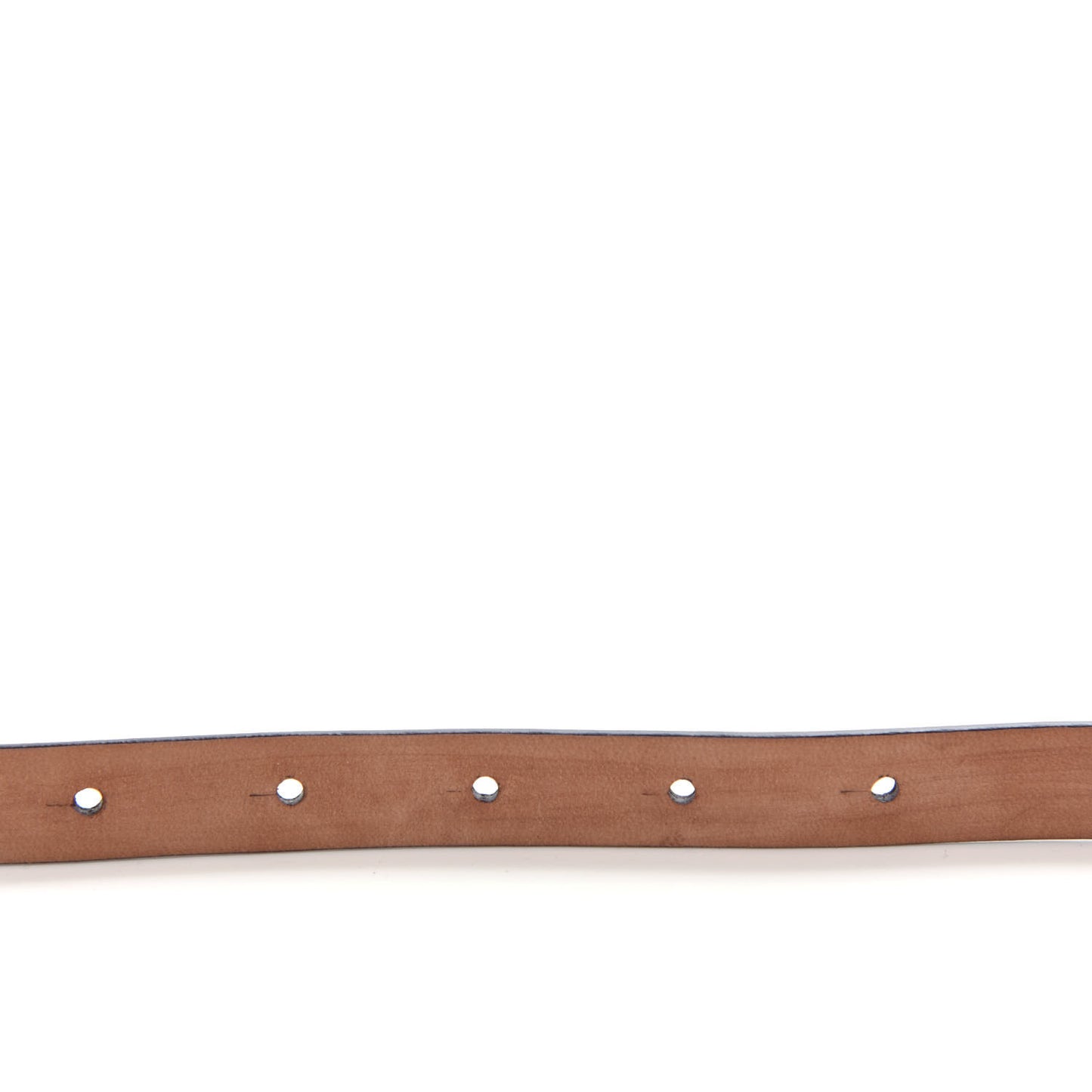 Calfskin Horsebit Skinny Belt 85 34 Black