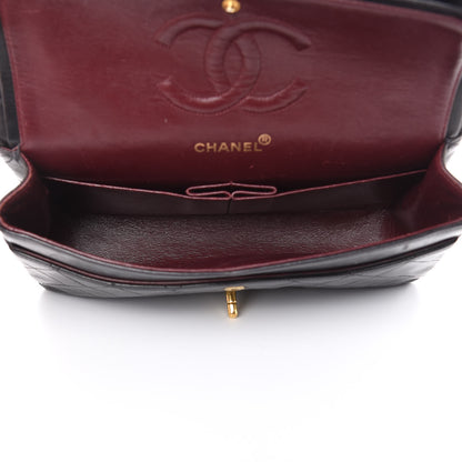 Chanel Lambskin Quilted Medium Double Flap Bag Black 5 of 20
