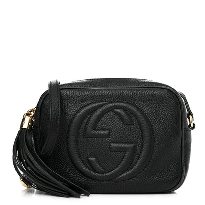 Gucci Pebbled Calfskin Small Soho Disco Bag Black 1 of 15