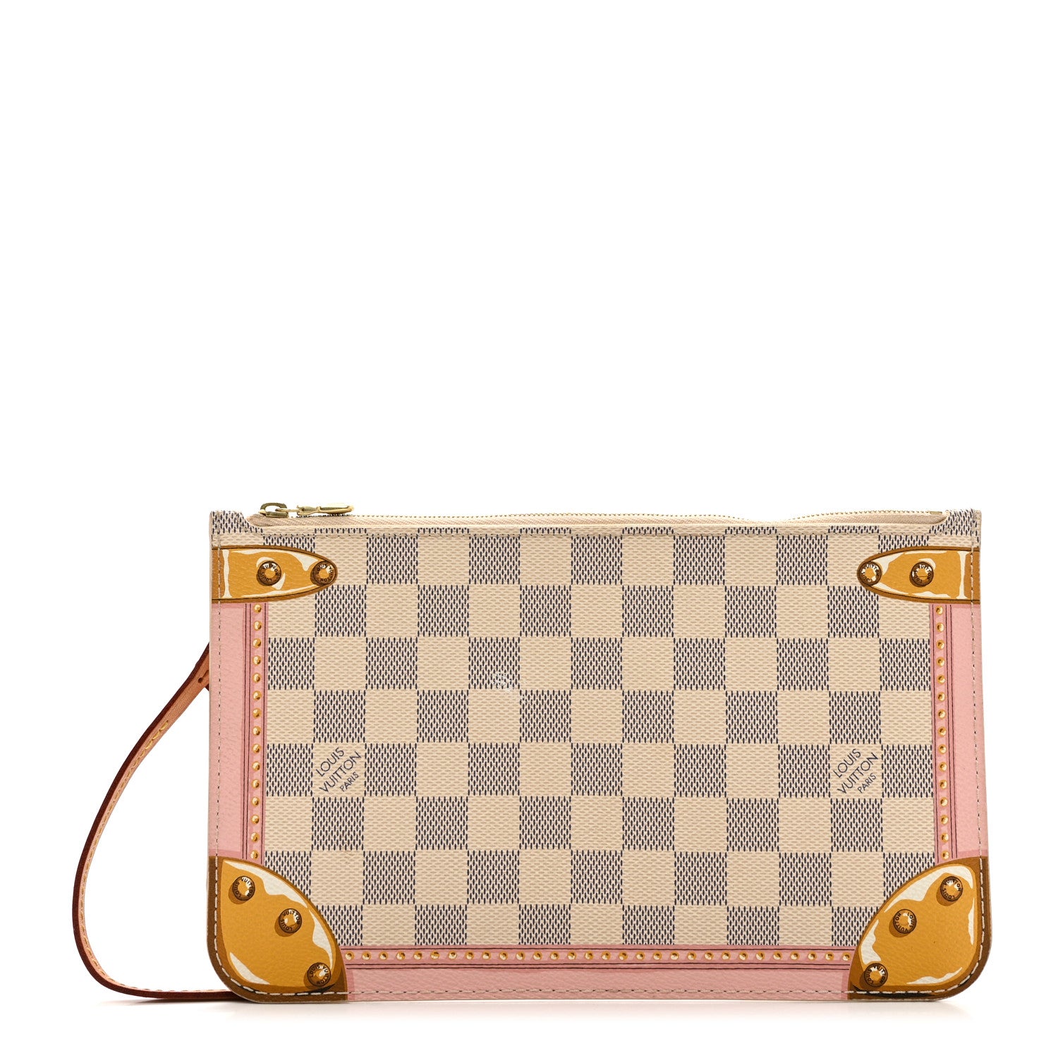 Louis Vuitton Damier Azur Summer Trunks MM GM Pochette 1 of 7