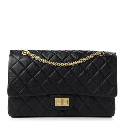 Chanel Aged Calfskin Quilted 2.55 Reissue 227 Flap Black 1 of 11