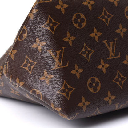 Louis Vuitton Monogram Beaubourg Hobo Mini Bordeaux Red Peach Safran Blue Jean Blue 10 of 10