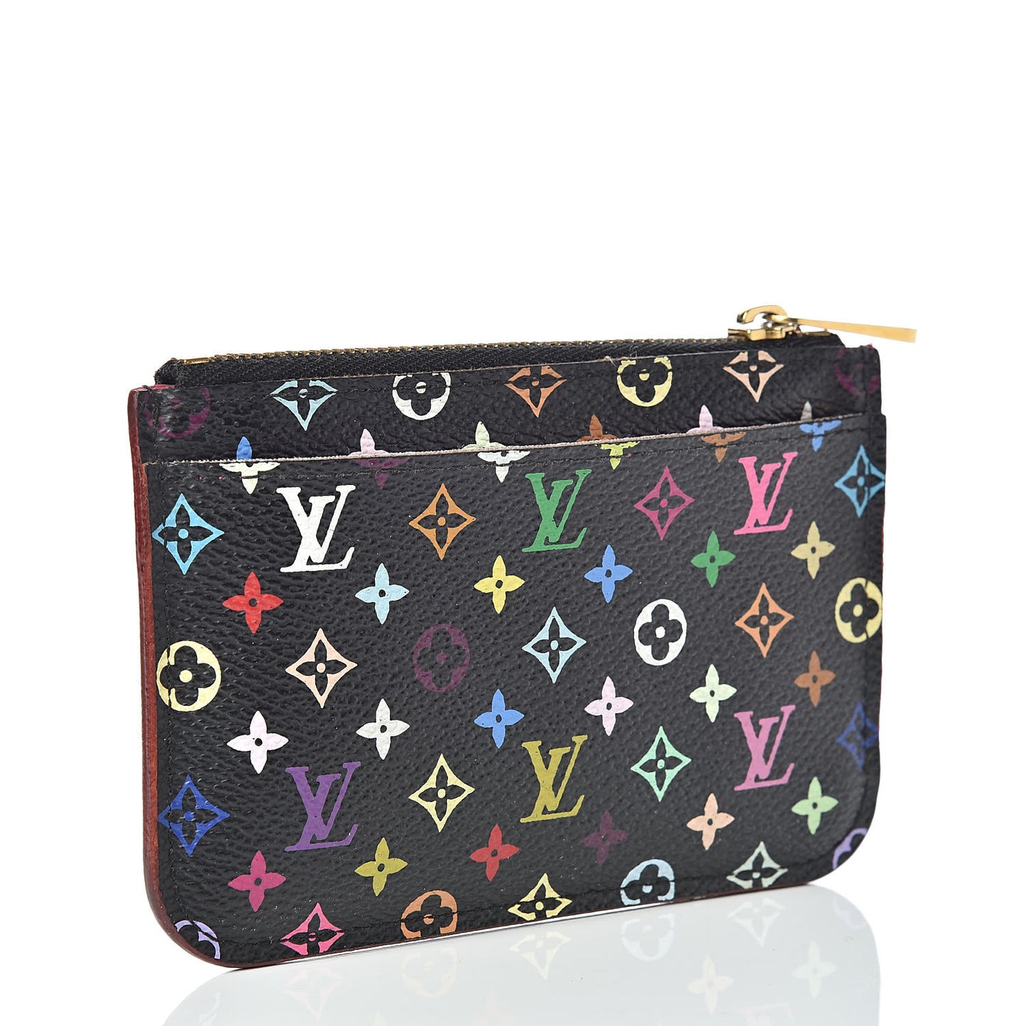 Monogram Multicolor Key Pouch Black Grenade