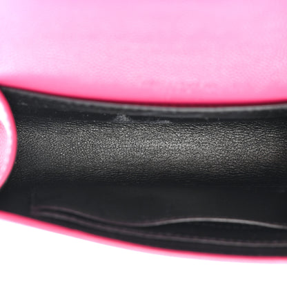 Saint Laurent Grain De Poudre Monogram Kate Belt Bag Fuchsia 5 of 13