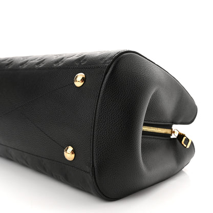 Louis Vuitton Empreinte Montaigne MM Black 8 of 10