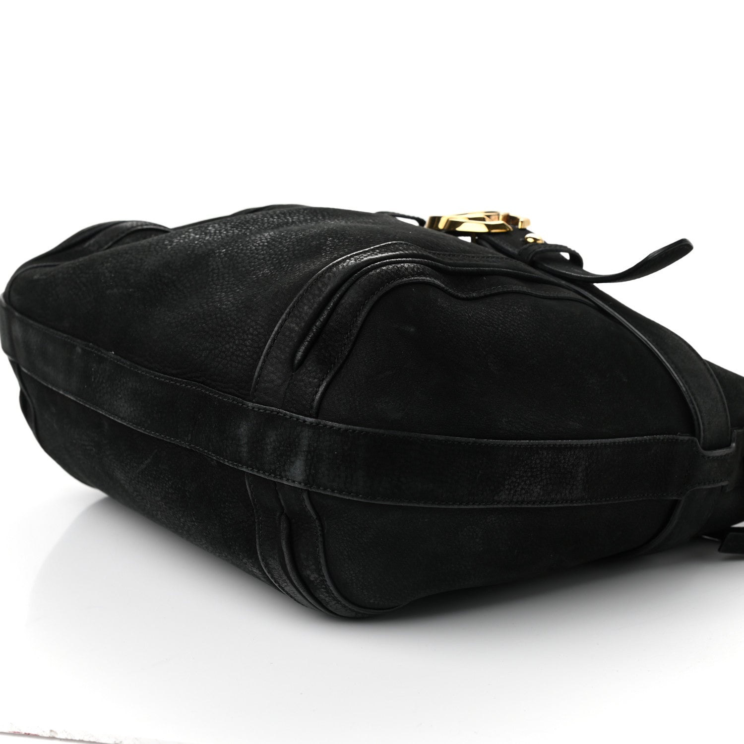 Gucci Calfskin Medium GG Running Hobo Black 9 of 9