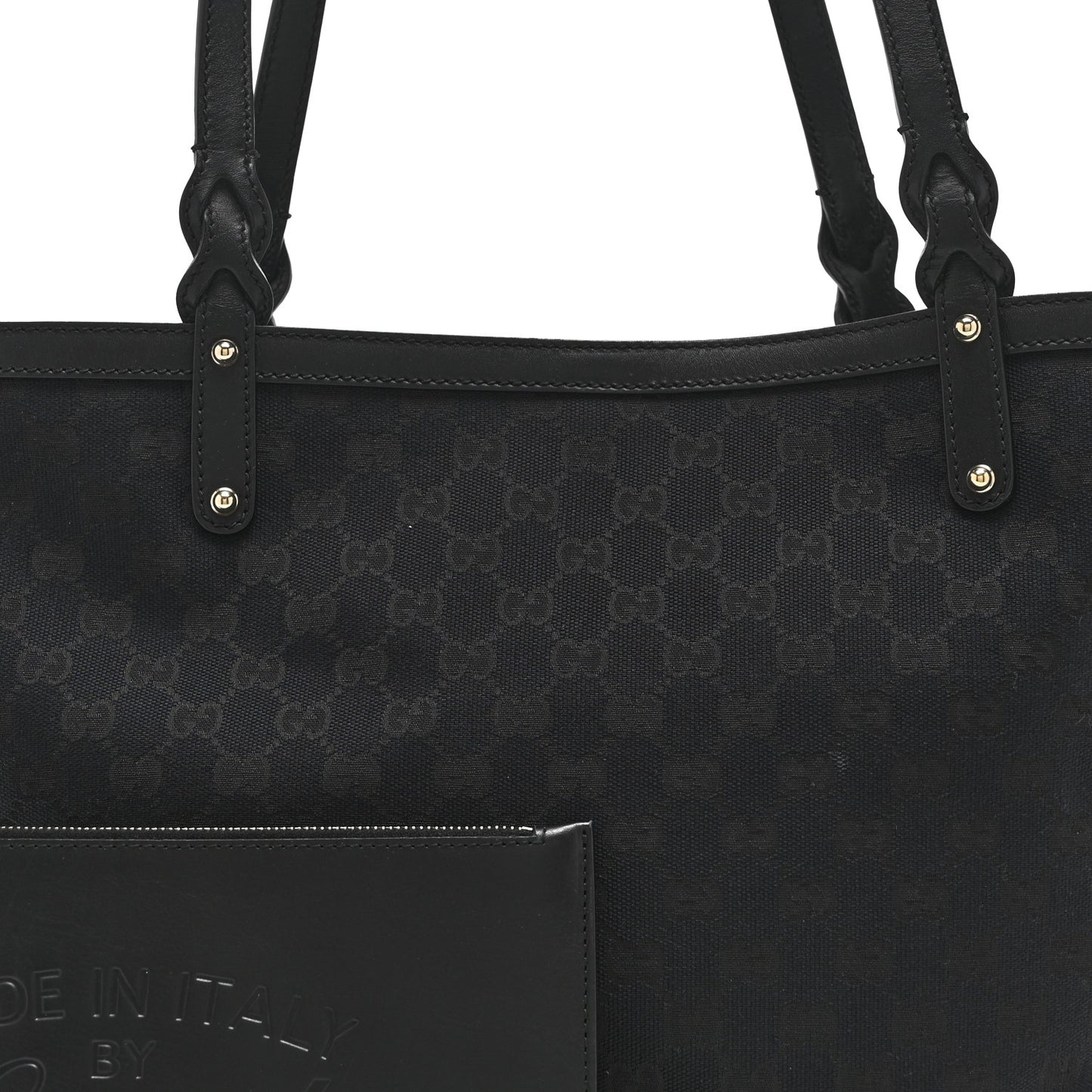 Monogram Medium Craft Tote Black