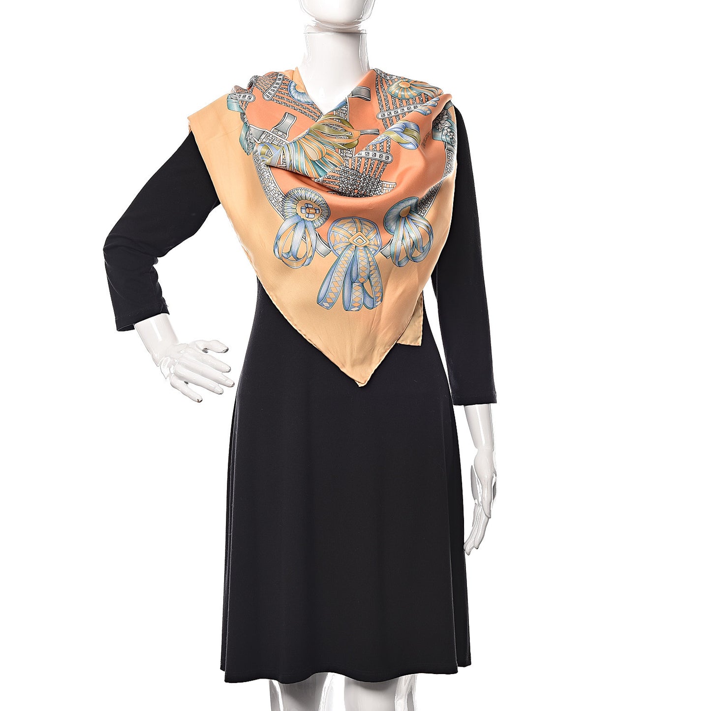 Silk Les Rubans Du Cheval Scarf 90