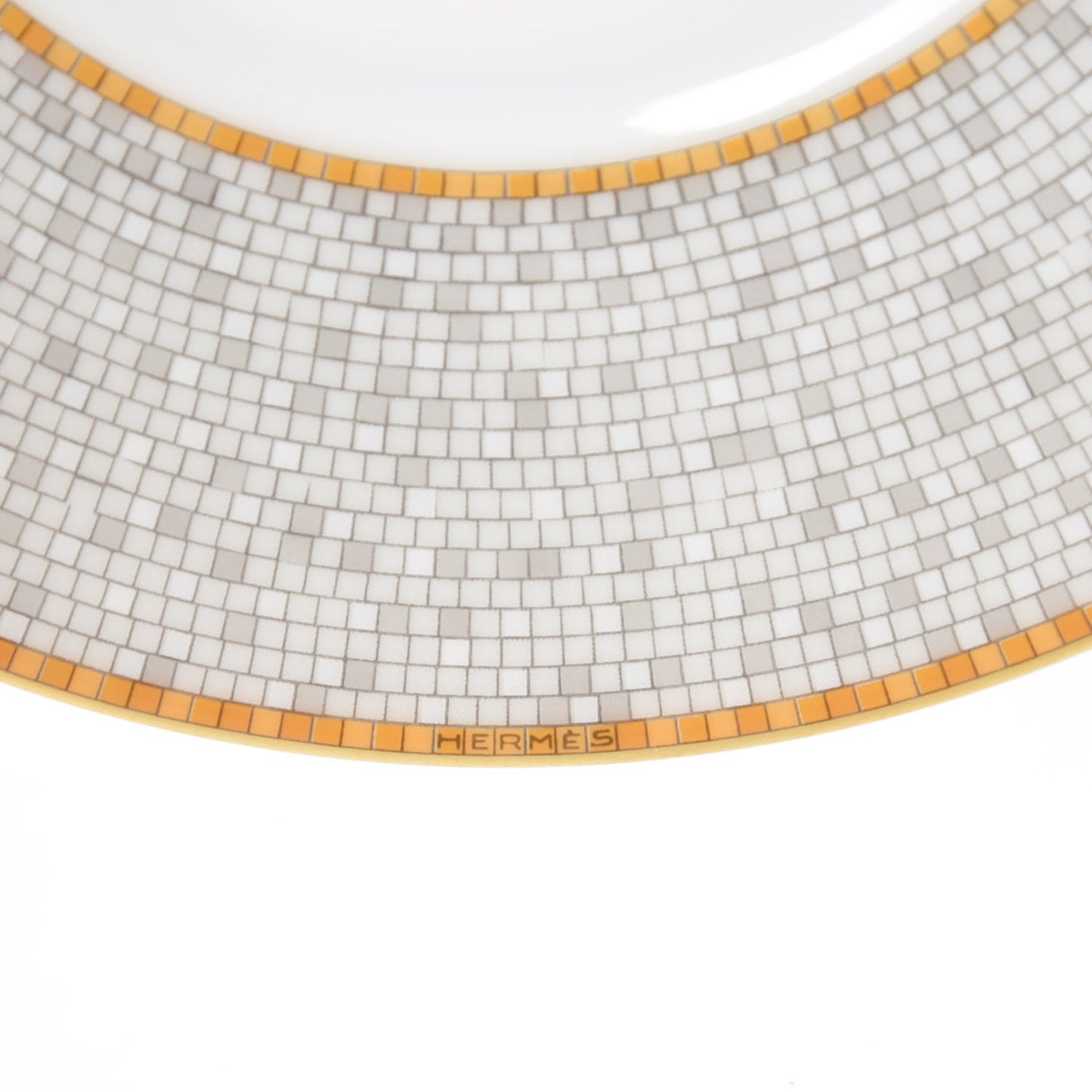 Porcelain Mosaique Au 24 Gold Tea Cup And Saucer Set Of 2