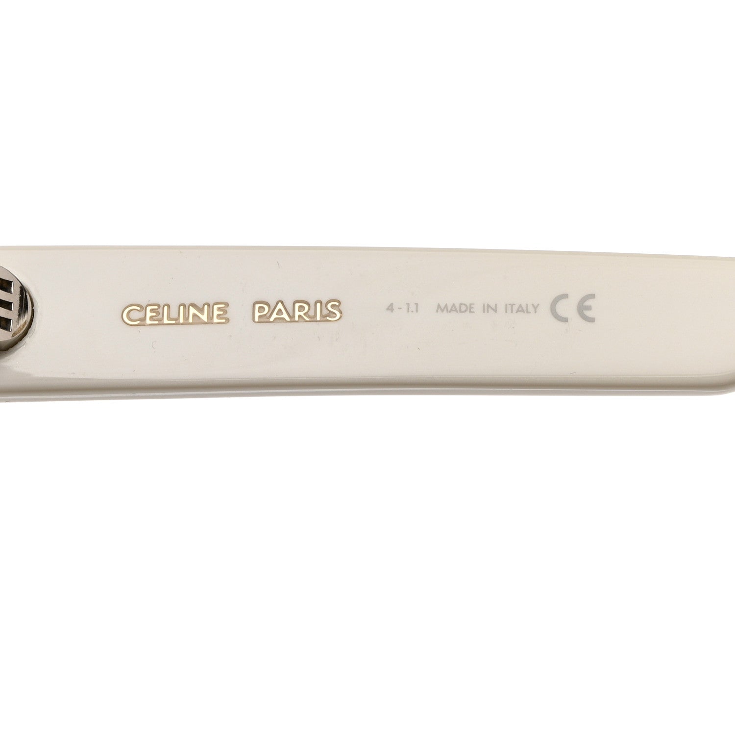 Celine Acetate Triomphe 01 Sunglasses CL 40194U White 6 of 6