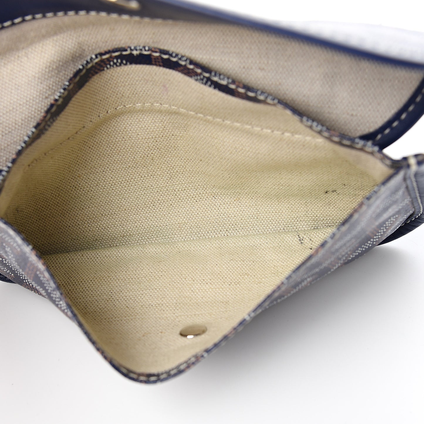 Goyardine Pouch Navy