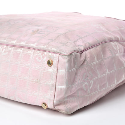 Chanel Nylon Medium Travel Tote Pink 6 of 17