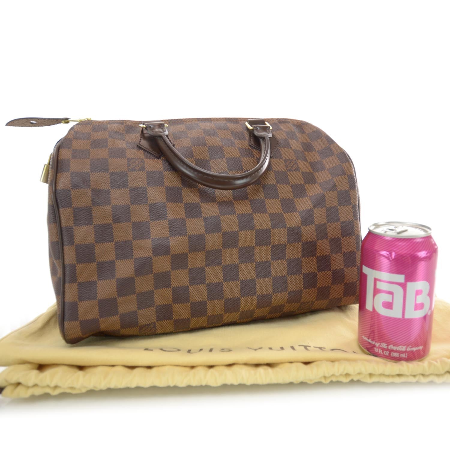 Louis Vuitton Damier Ebene Speedy 30 3 of 7