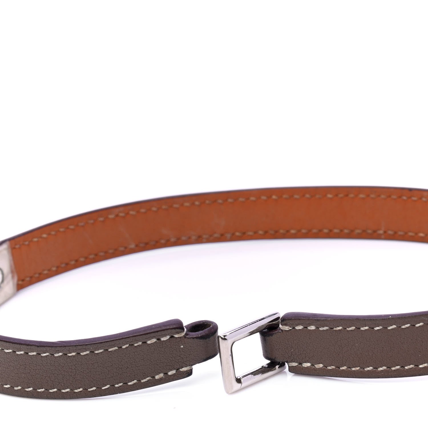 Hermes Swift Rivale Double Tour Bracelet S Etoupe 4 of 4