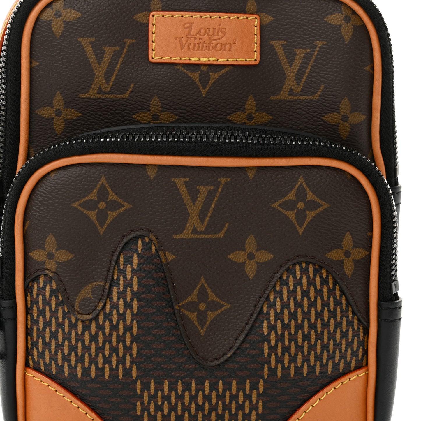 X NIGO Giant Damier Ebene Monogram Amazone Sling Bag