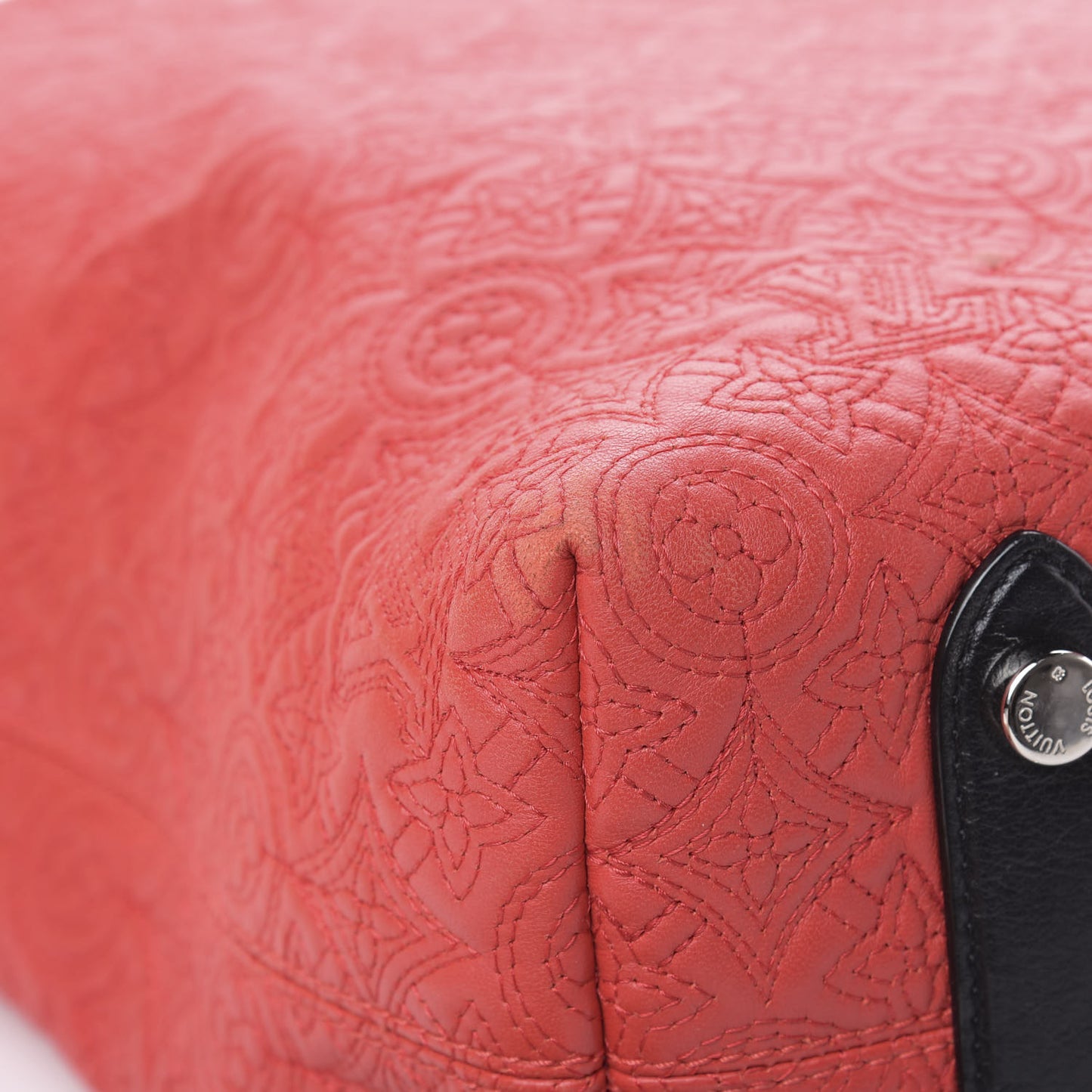 Monogram Lambskin Antheia Hobo PM Corail
