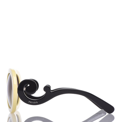 Prada Sunglasses SPR 27N Yellow Black 3 of 7