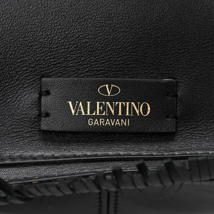 Valentino Garavani Calfskin The Rope Shopper Black 7 of 11