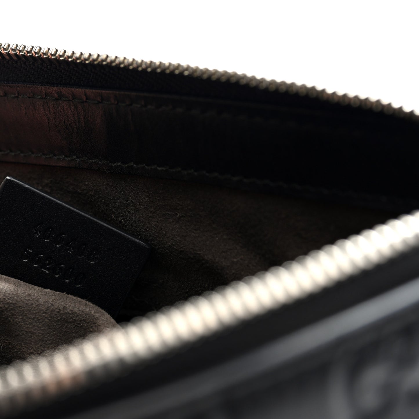 Guccissima Signature Medium Flat Messenger Bag Black