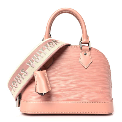 Louis Vuitton Epi Jacquard Alma BB Rose Trianon 1 of 8