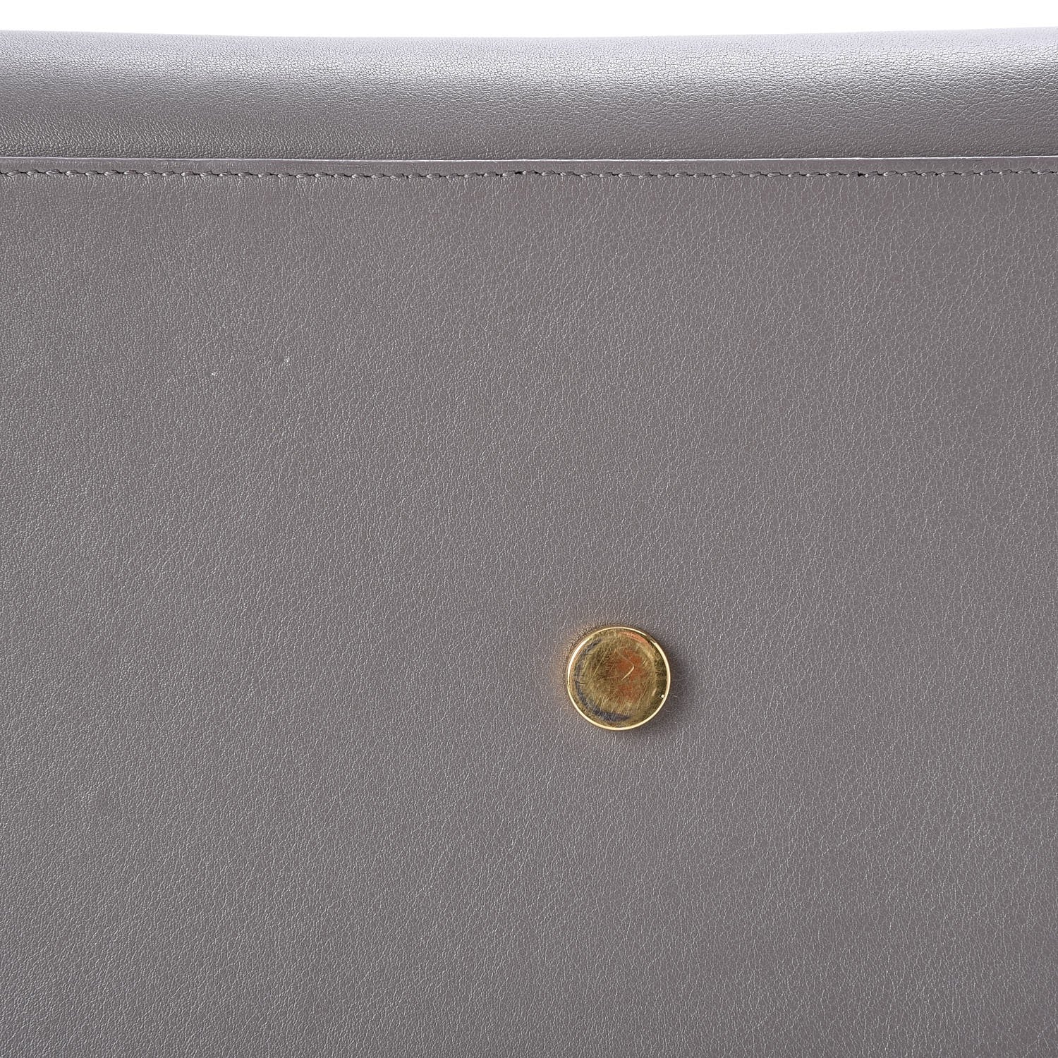 Saint Laurent Calfskin Large Sac De Jour Carryall Grey 10 of 10