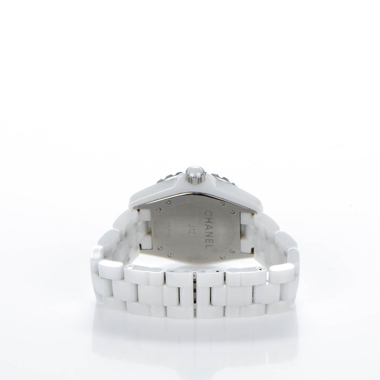 Stainless Steel Ceramic 38mm J12 Automatic Watch White