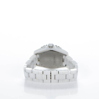 Chanel Stainless Steel Ceramic 38mm J12 Automatic Watch White 7 of 8