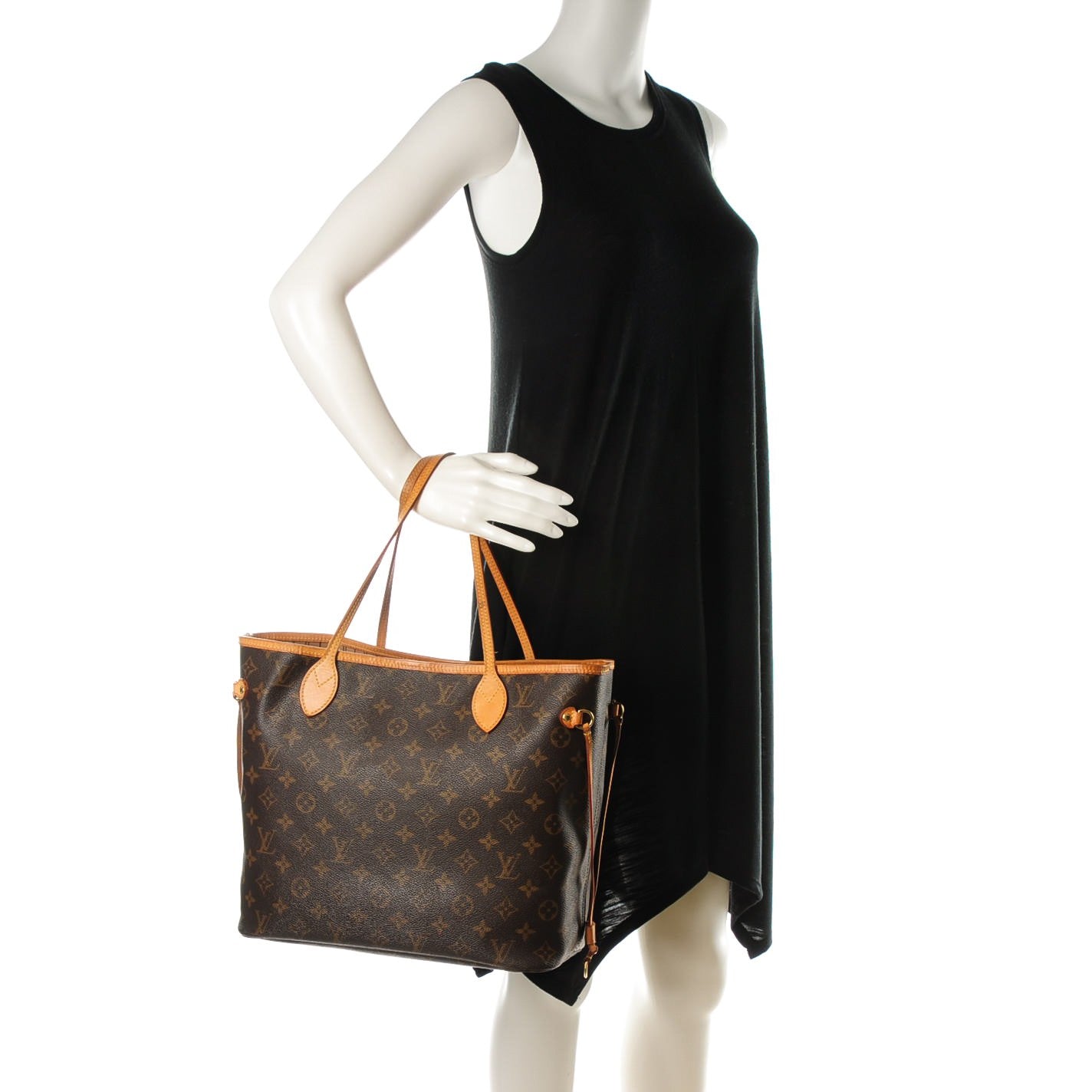Louis Vuitton Monogram Neverfull MM 2 of 8