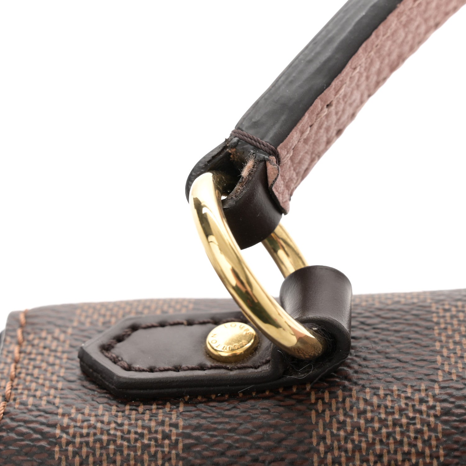 Louis Vuitton Damier Ebene Bond Street BB Magnolia 14 of 15