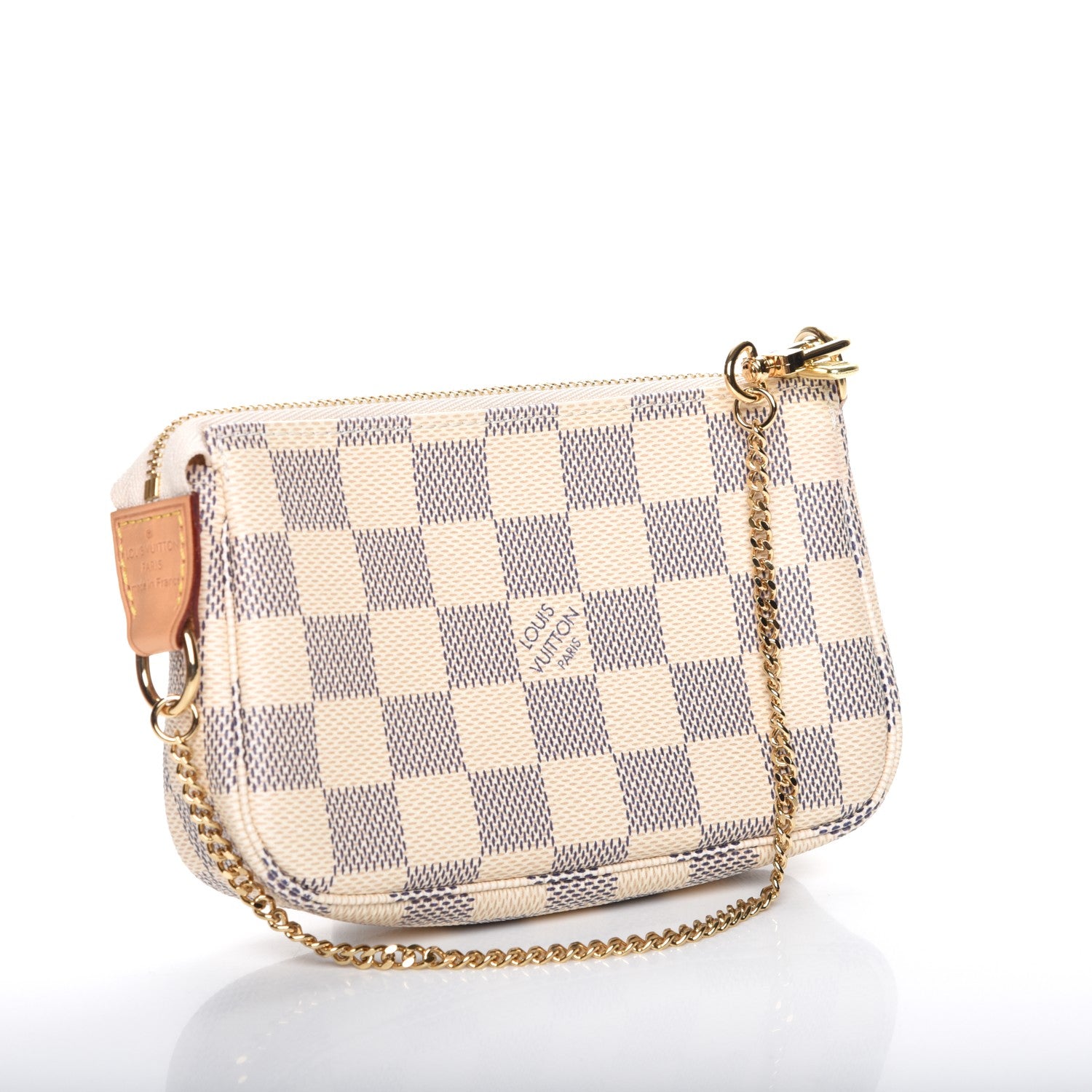 Louis Vuitton Damier Azur Mini Pochette Accessories 3 of 7